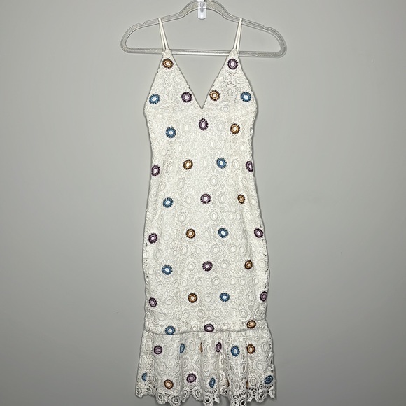 Lovers + Friends Iris crochet sheath midi dress - Picture 5 of 9